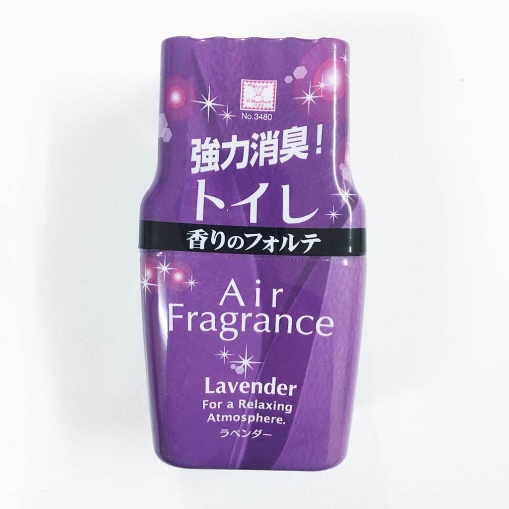 Hộp Nước Khử Mùi Toilet Nhà Vệ Sinh Air Fragrance Kokubo 200ml Hương Lavender, Sáp Thơm Để Phòng Hương Đào Tươi Mát