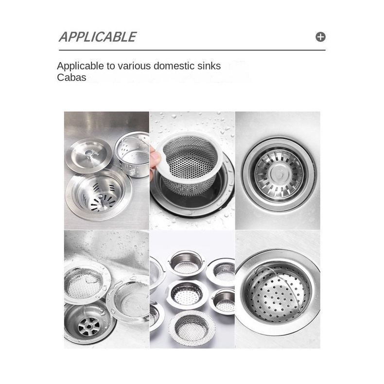 Dụng Cụ Lọc Cặn Bẩn Cho Bồn Rửa Chén