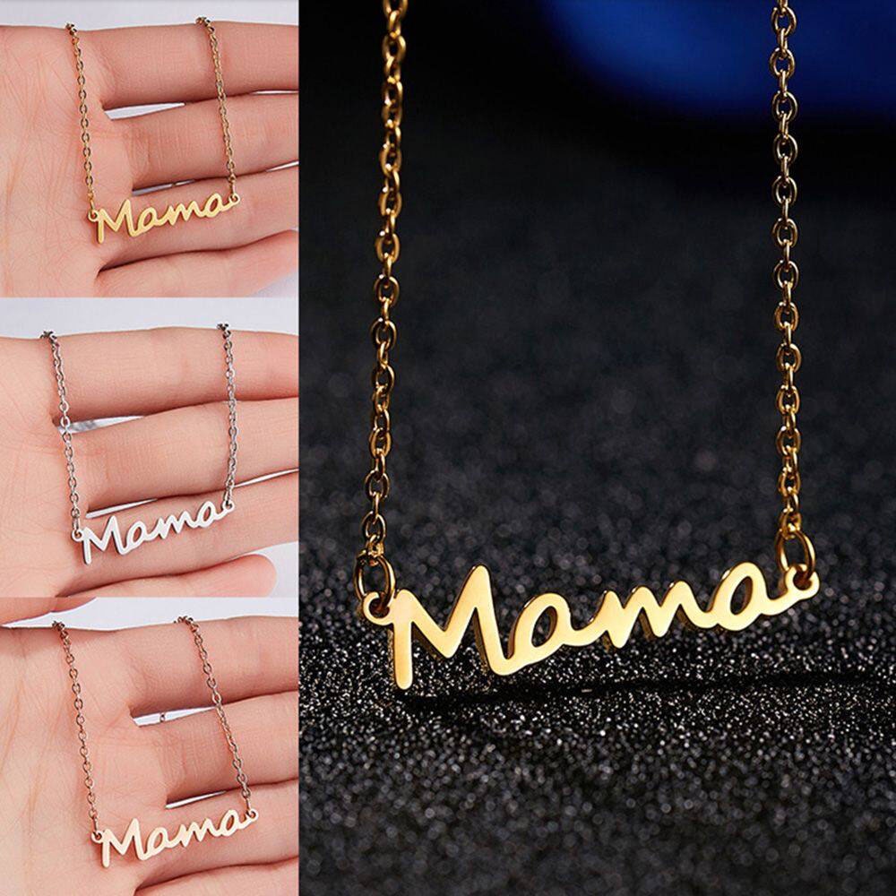 Hàng Mới Về Vòng cổ Mặt Hình Chữ Mẹ Sáng Tạo Làm Quà Tặng Ngày Của Mẹ