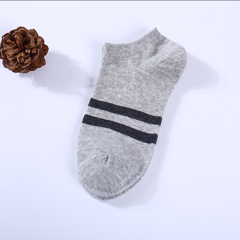 Vớ Cotton Cổ Thuyền Tàng Hình Họa Tiết Kẻ Sọc Phong Cách Nhật Bản Thời Trang Mùa Đông Cho Nam Ttg119