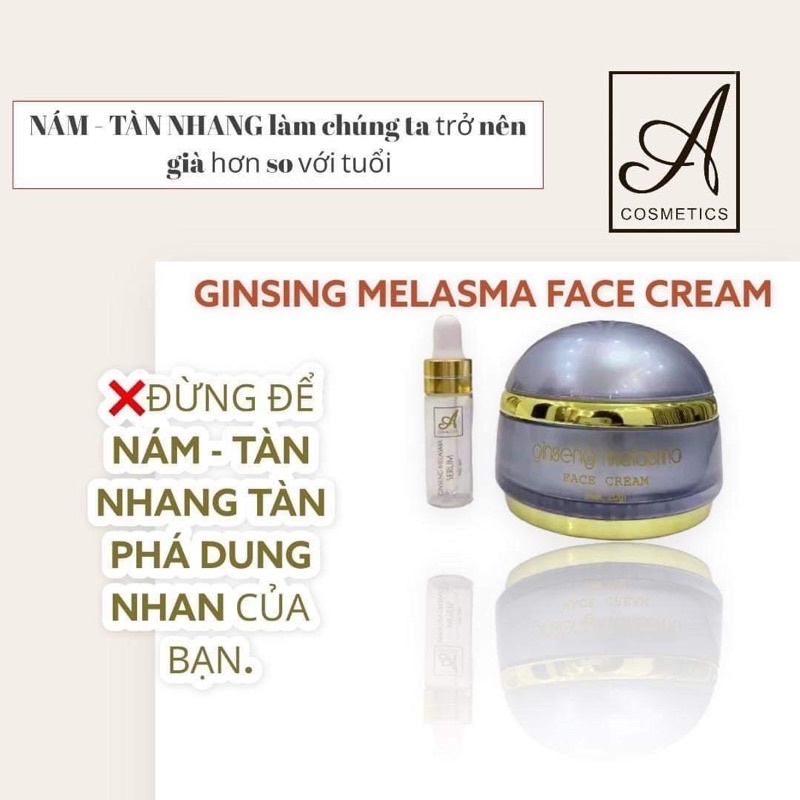 Kem Face Nám Nhân Sâm Phương Anh ACosmetics