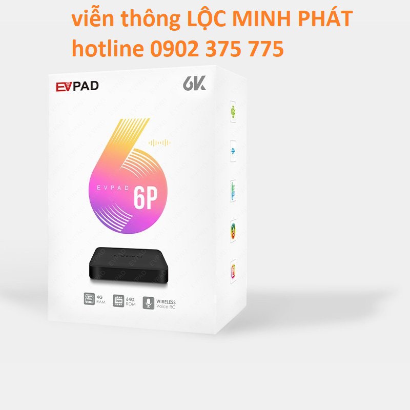 TV BOX EVPAD 6P PRO xem truyền hình nước ngoài