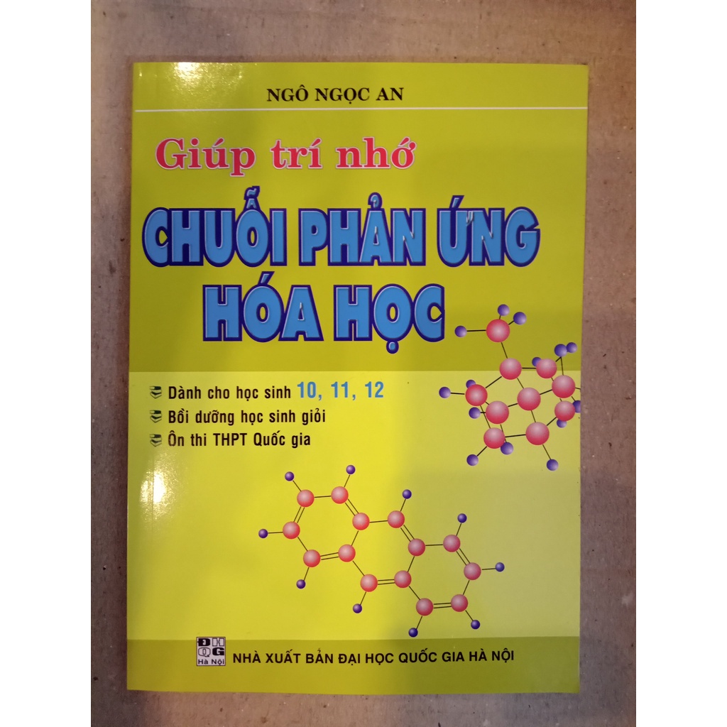 Sách – Giúp trí nhớ chuỗi phản ứng hóa học