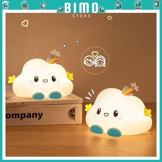Đèn ngủ hình đám mây dễ thương dùng để trang trí phòng ngủ,decor bàn học,bàn làm việc-bimo.store