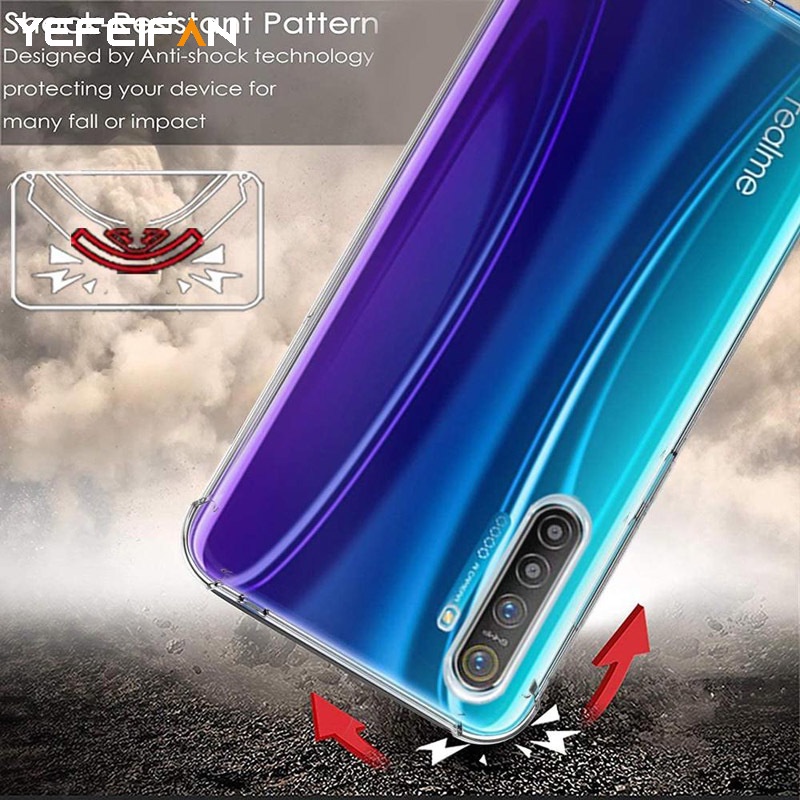 Ốp điện thoại silicone mềm chống sốc cho Realme C25Y 50A 50i GT 5G XT 8 7 5G Pro