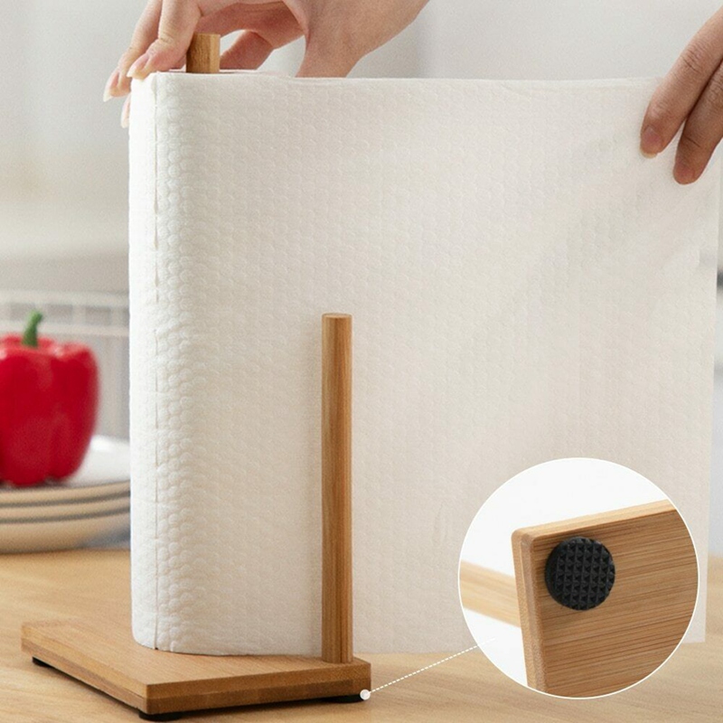 kệ gỗ Treo Khăn Giấy Cuộn Nanmu63 Cho Nhà Bếp Nhà Tắm | BigBuy360 - bigbuy360.vn