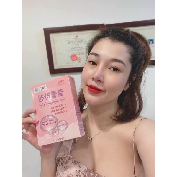 Tuyết ngọc nhan WHITE PLUS - Collagen truyền trắng hany hỗ trợ làm trắng da.