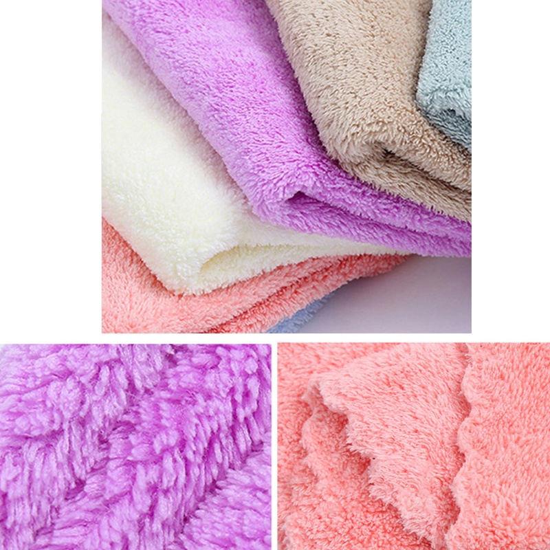 Bộ 2 Khăn Lau Mặt 30x30cm Bằng Vải Muslin Hình Vuông Màu Trơn Cho Bé