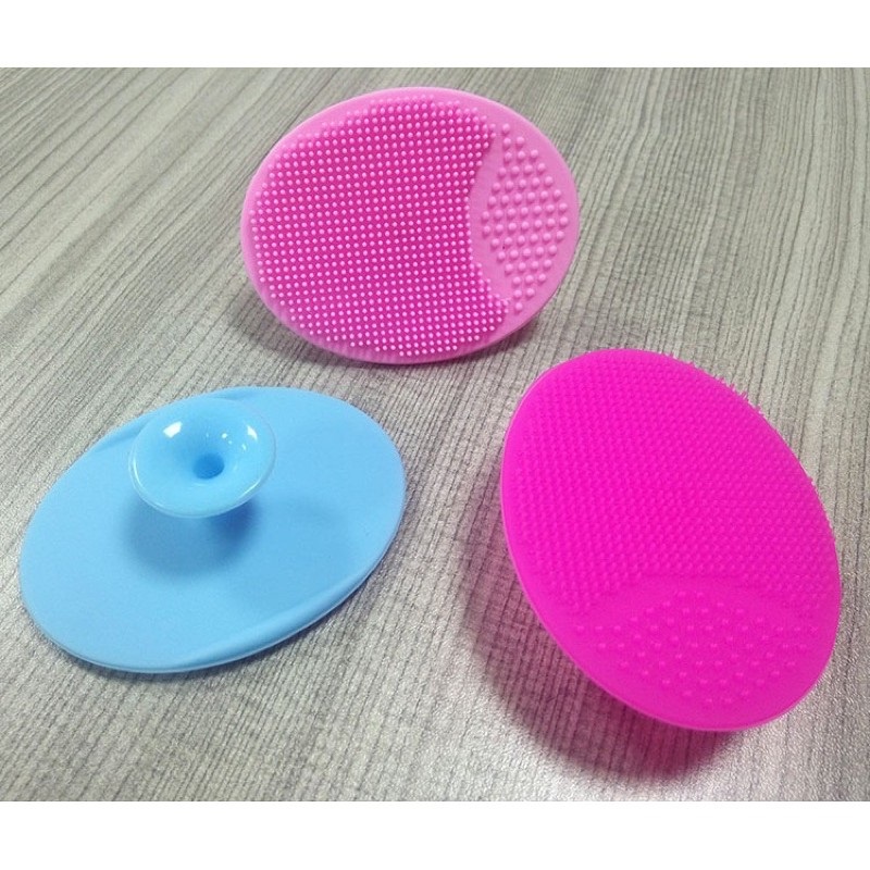 Dụng cụ rửa mặt - Miếng rửa mặt bằng silicone mềm mại massage rửa mặt dịu nhẹ