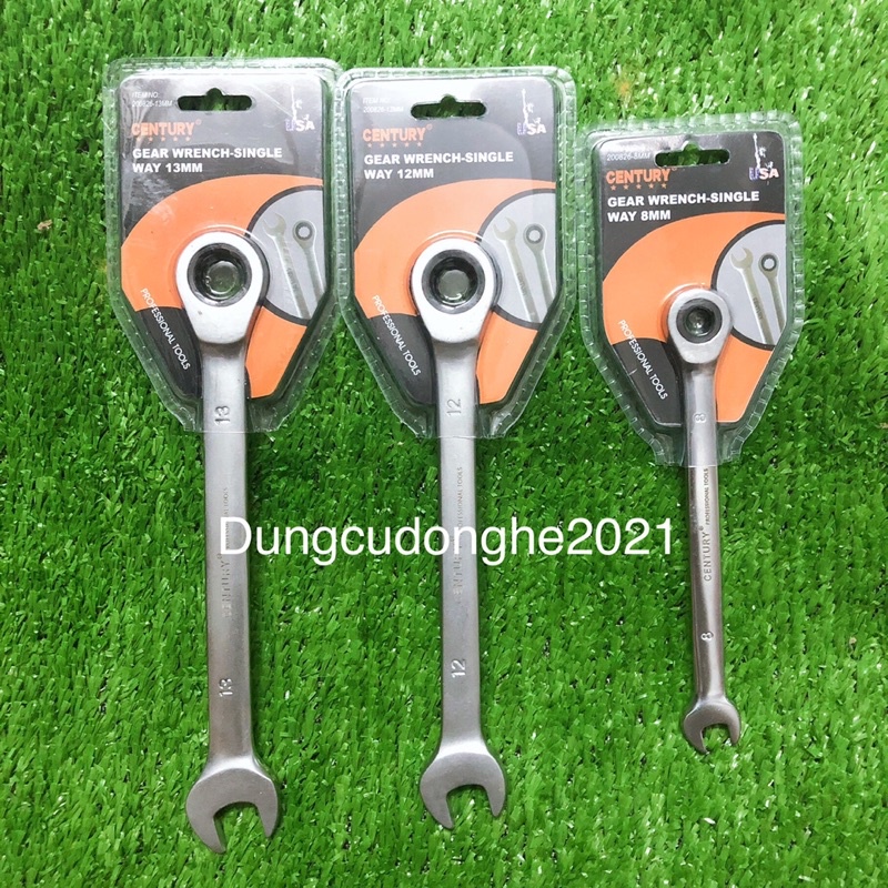 Cờ lê vòng miệng tự động century lẻ đủ size 8mm - 19mm