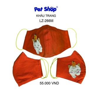 Khẩu trang dành cho người lớn và trẻ em PET SHOP LZ-266