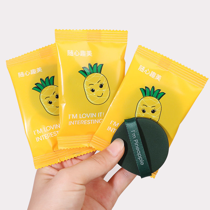 (Hàng Mới Về) Set 3 Bông Đánh Phấn Trang Điểm Ướt Và Khô Tiện Dụng