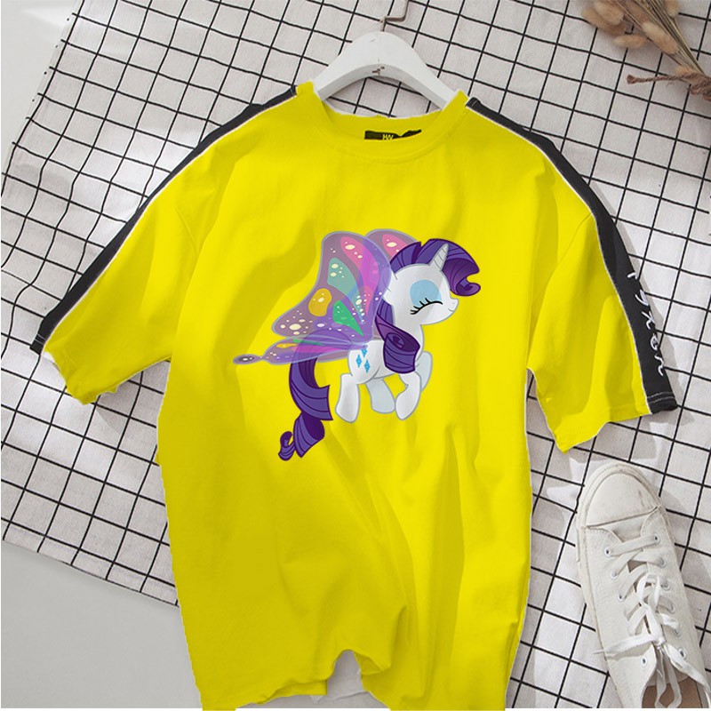 Áo thun Unisex Hình Pony cánh bướm tím