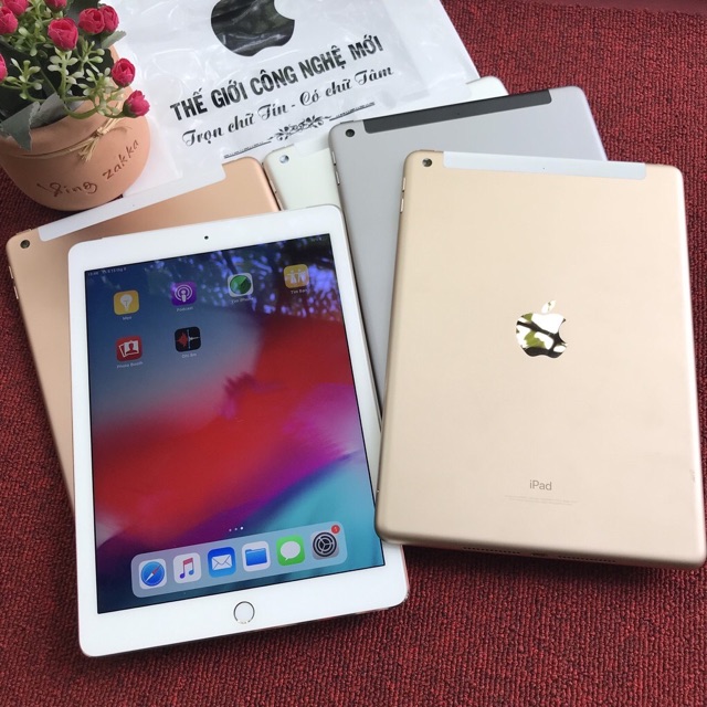 IPAD GEN 6 2018 WIFI 4G ZIN ĐẸP CÒN BẢO HÀNH APPLE