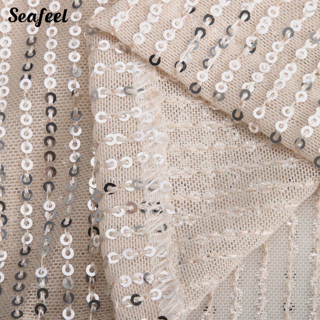 Sf_đầm Bút Chì Trang Trí Sequin