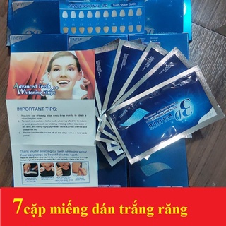 Miếng dán làm trắng răng 3D 5D tiện dụng (miếng lẻ)