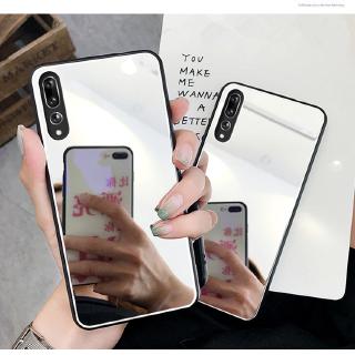 Ốp điện thoại silicon mỏng khung tpu mềm tráng gương cho Huawei Honor 7S 7X 8A 8S 8C 8X 9X Honor 20 10 9 8 Lite
