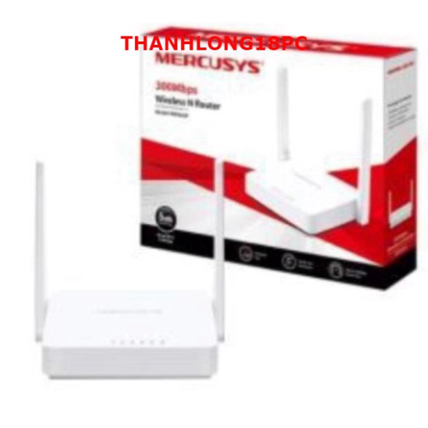 Bộ Định Tuyến Không Dây Phát Sóng Wifi Mecusys 2 Râu Chuẩn N 300Mbps | BigBuy360 - bigbuy360.vn