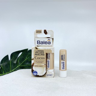 Tẩy da chết môi Balea Cosco 4,8g giúp môi hồng hào mịn căng mịn, hương dừa
