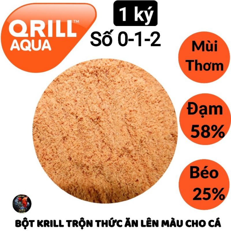 BỘT KRILL CHO ĂN TRỰC TIẾP HOẶC LÀM NGUYÊN LIỆU TRỘN THỨC ĂN CHO CÁ LÊN MÀU