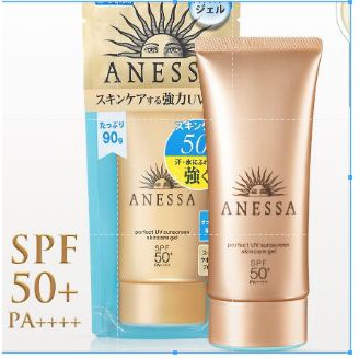 Chống nắng ANESSA Shiseido dạng kem pefect facial uv sunscreen aqua booster