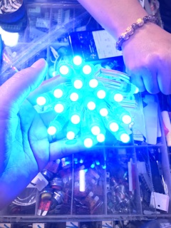 Led 7 mầu phi 8 đế 12