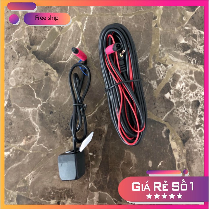 Camera lùi 4 led, chống nước, dài 6m, hỗ trợ nhìn ban đêm cao cấp CM84-4 (Màu đen) B | BigBuy360 - bigbuy360.vn