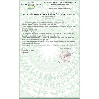 Tiêu Ban Thủy (150ml)