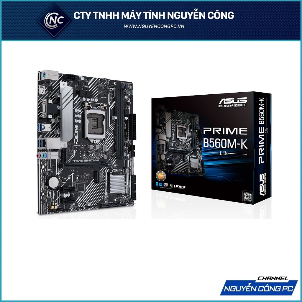 Bo Mạch Chủ Asus PRIME B560M - K/CSM