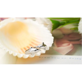 Nhẫn Bạc Nữ Cá Heo Siêu Dễ Thương W2_CAHEO_NHAN