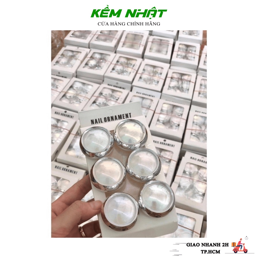 Set 6 Hủ Bột Tráng Gương Nail Ánh Trai Trang Trí Móng