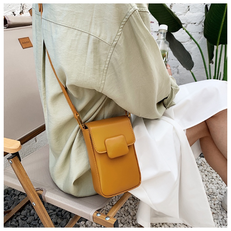 IELGY Túi Đựng Điện Thoại Đeo Chéo Dễ Phối Đồ Thời Trang Cho Nữ