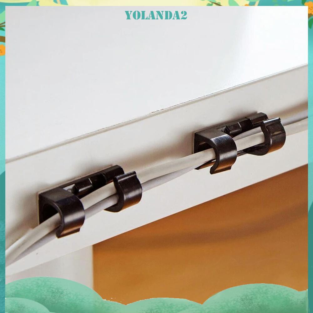 Set 20 Kẹp Cố Định Dây Cáp Tiện Dụng