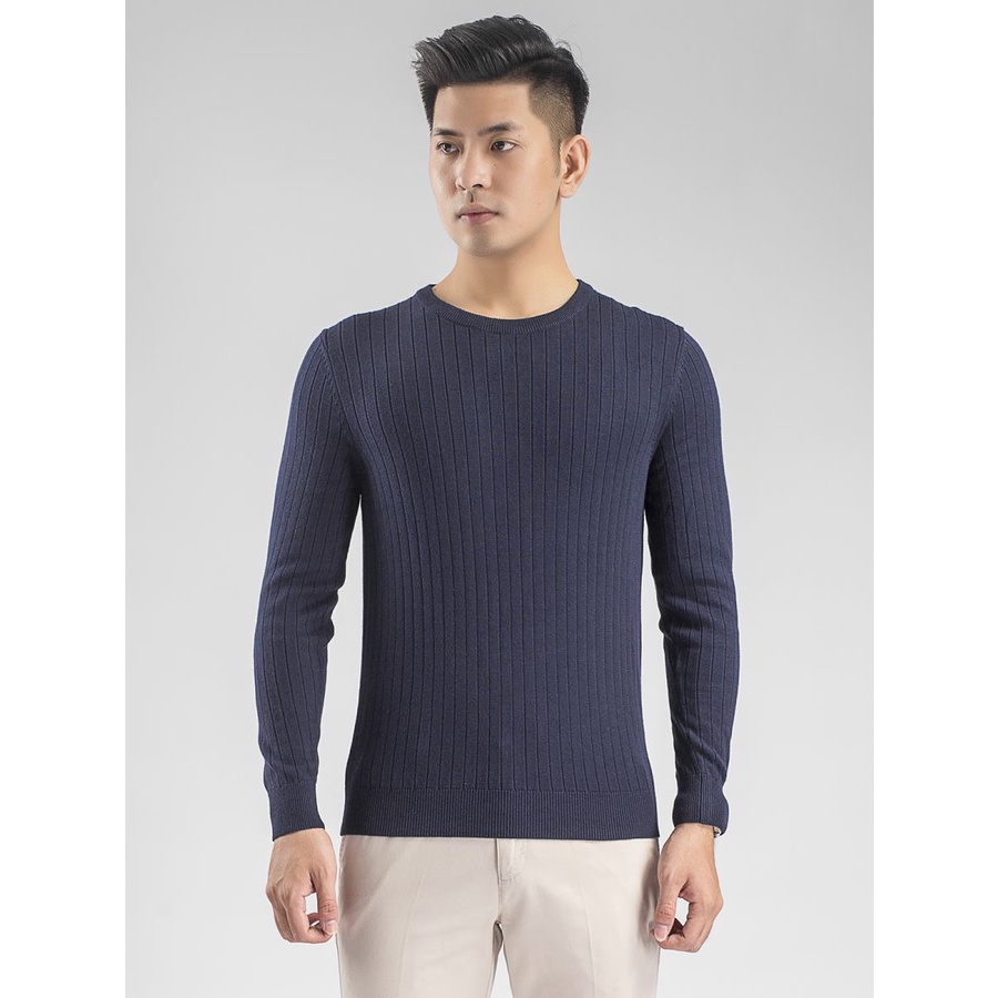 Áo len nam ARISTINO AWO008W8 độ dày vừa phải, kiểu dáng trẻ trung, chất len cotton pha mịn đẹp, giá tốt