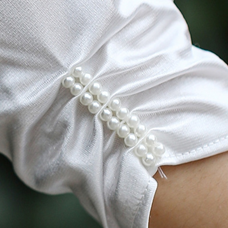 Găng Tay Satin Dài 1920s Dùng Cho Cô Dâu Trong Tiệc Cưới