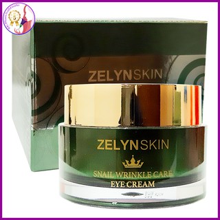 Kem dưỡng da mắt tinh chất ốc sên zelynskin snail wrinkle care eye cream