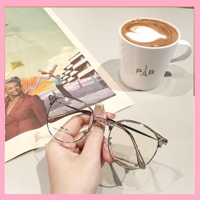 Gọng Kính Cận Tròn Mảnh Kim Loại Hàn Quốc - Gọng Kính Mắt Tròn Nữ - Quỳnh Kho Buôn 2736 | BigBuy360 - bigbuy360.vn