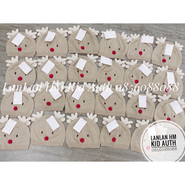 [TAS9]Mũ tuần lộc HM size 2-6