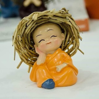 Bộ tượng 4 điều không đội nón rơm