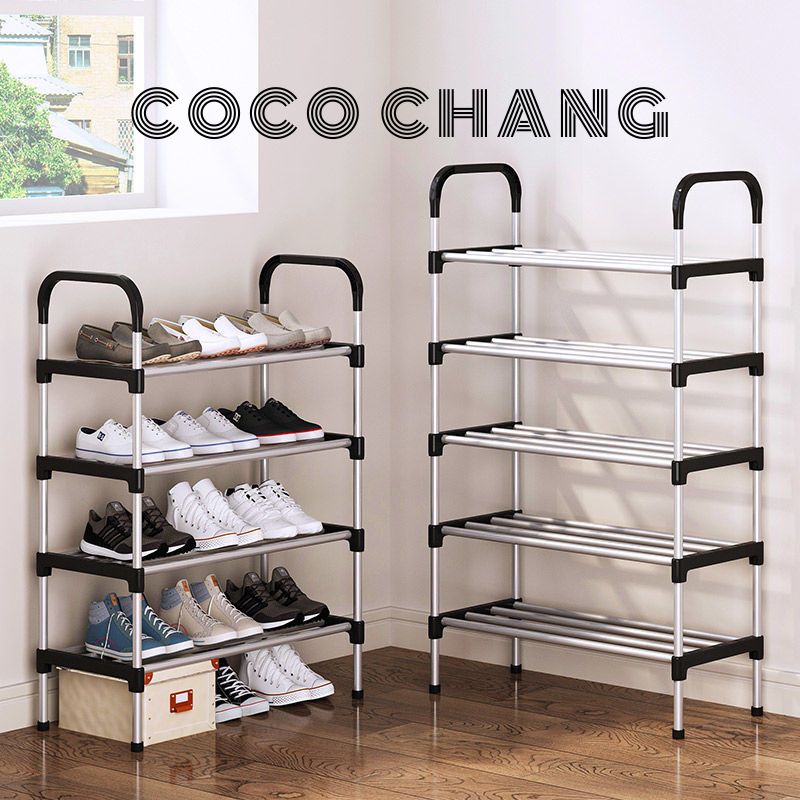 kệ giày dép, kệ để giày dép 5 tầng inox chắc chắn hàng nội địa trung - cocochang