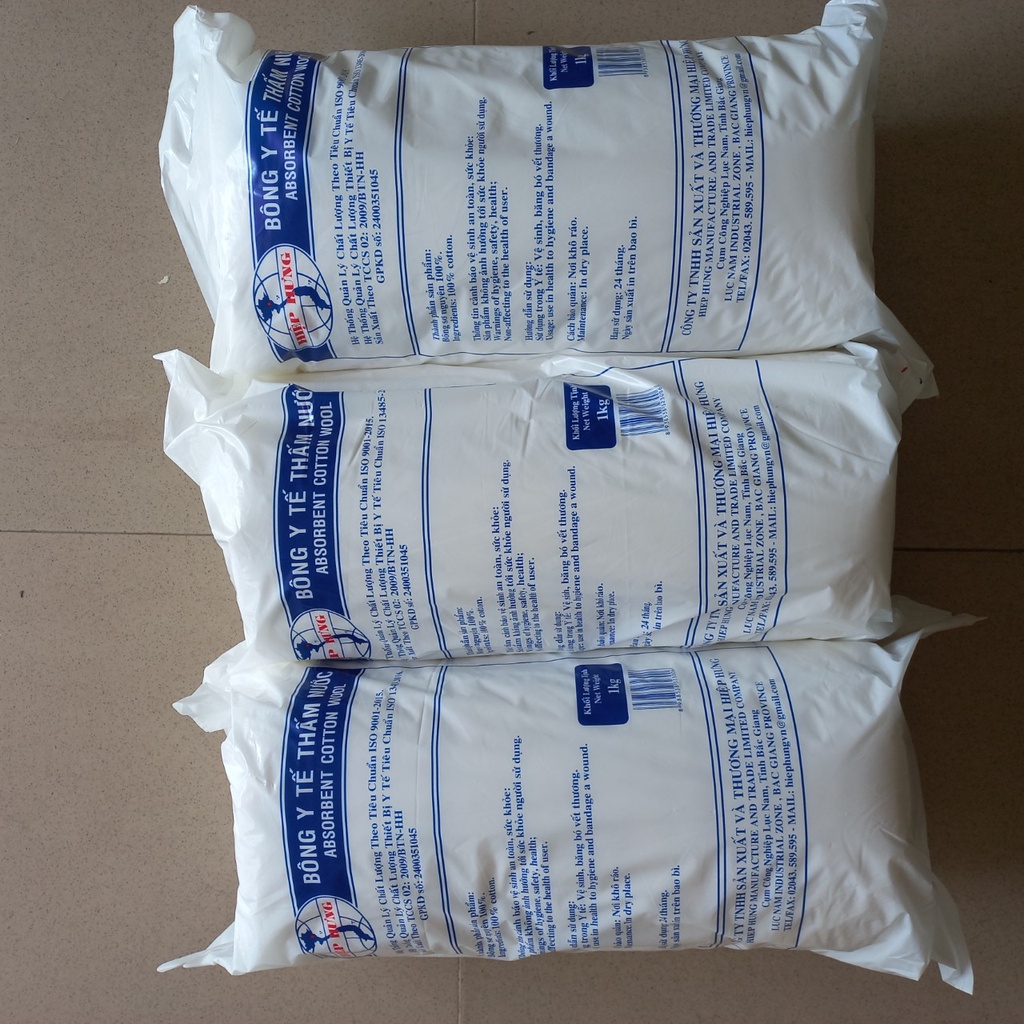 Bông không thấm nước 1kg