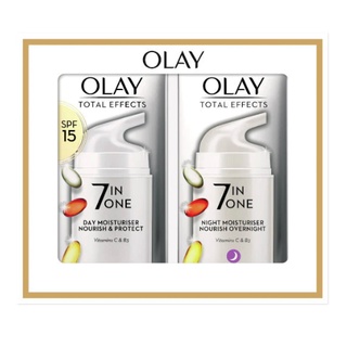 Set kem dưỡng ngày đêm Olay Total Effects Anti-Ageing 7in1 (37ml x 2)