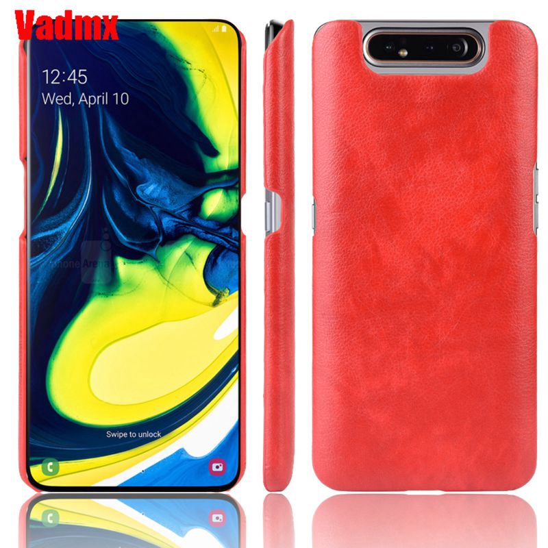 Ốp điện thoại nhám màu đơn sắc PC cứng bảo vệ dành cho Samsung Galaxy A80