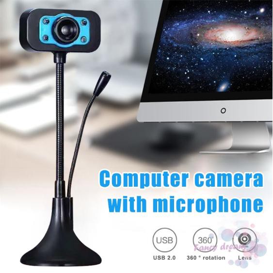 [Giá sập sàn] Webcam bàn 720p HD - Siêu nét đàm thoại dạy học và học trực tuyến - Bảo hành 6 tháng ! ( KHÔNG LED )