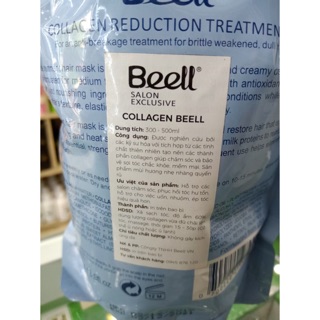 Hấp phục hồi COLAGEN BEELL 500ml