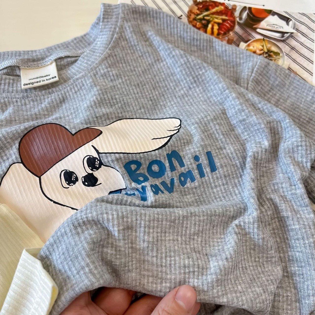 Bộ Cộc Tay Quần Ngố Bon Chun Chất Tăm Co Dãn Bốn Chiều Cho Bé Trai Bé Gái Từ 6Kg Đến 32Kg Thời Trang Trẻ Em Ken Store