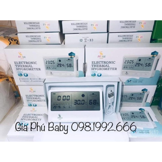 Ẩm nhiệt kế Moaz Bebe