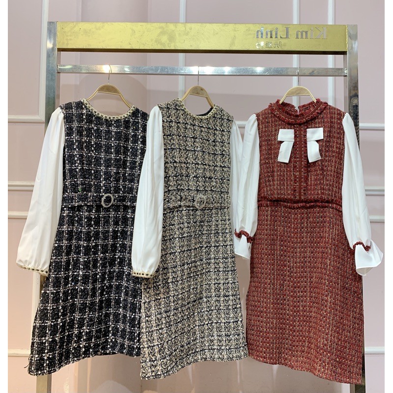 Váy dạ tiểu thư dày dặn | BigBuy360 - bigbuy360.vn