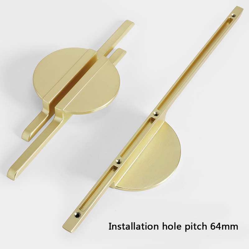 Tay Nắm Ngăn Kéo Tủ Hình Bán Nguyệt Dễ Lắp Đặt Tiện Dụng