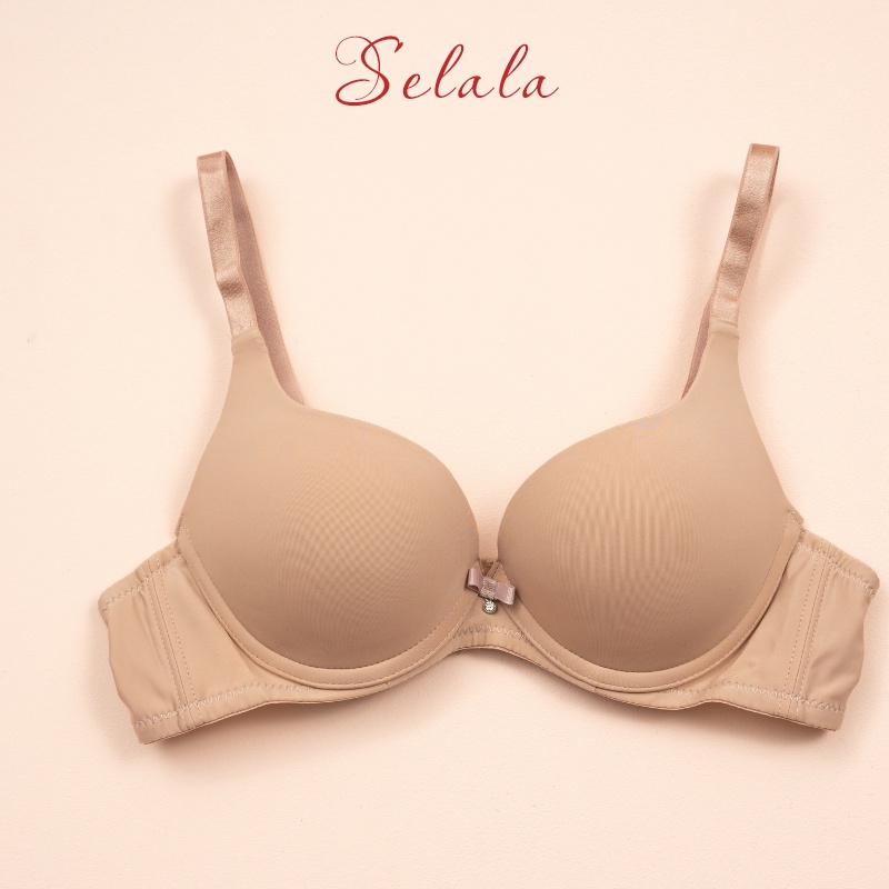 Áo Lót Su Selala Chéo Có Gọng Siêu Nâng Đẩy Mát Lạnh AG04